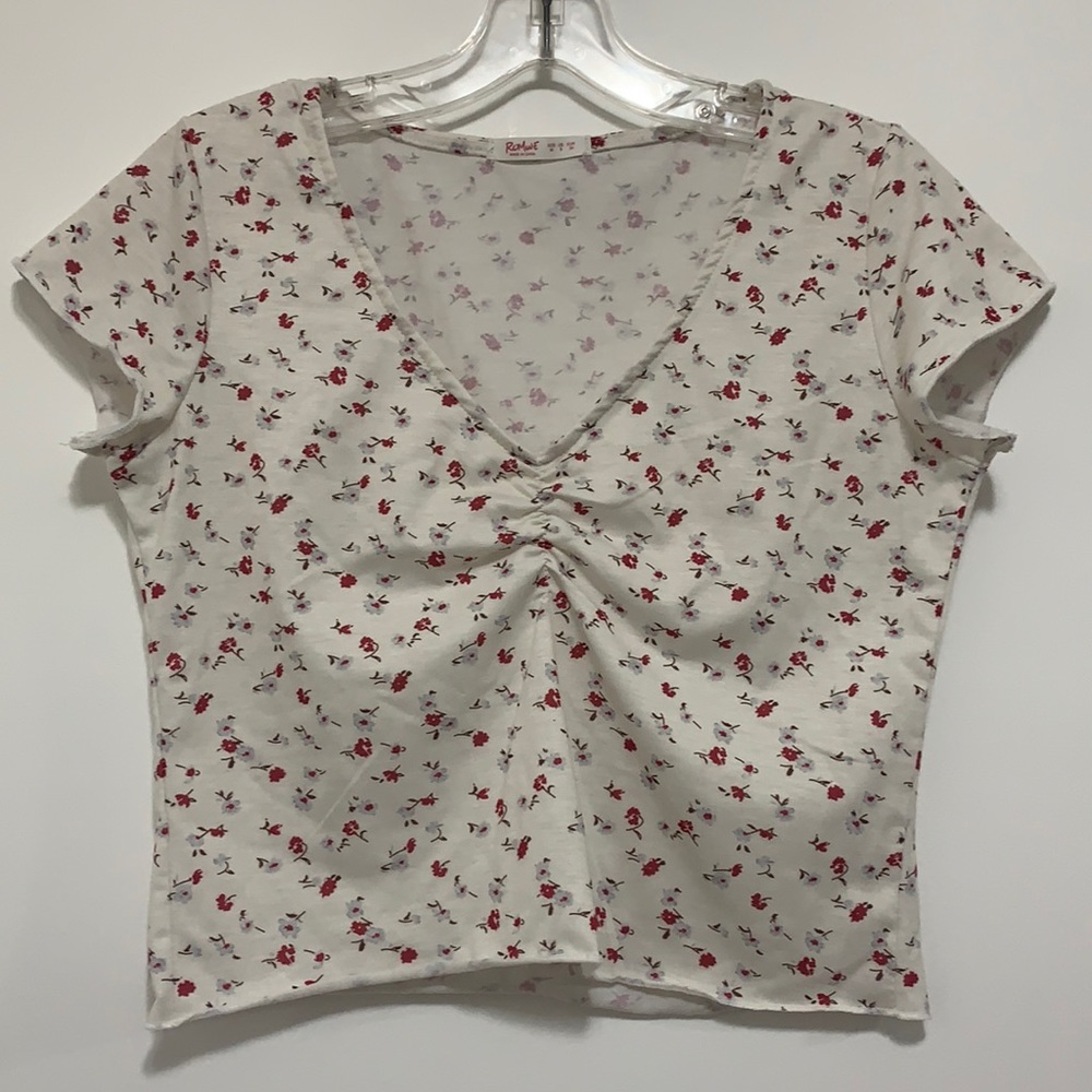 Floral Crop Top